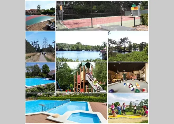 Chalet In Bosrijke Omgeving Op Chaletpark Kempenbos Naast Duc De Brabant Voor 2-3-4-5 Personen 木屋 *