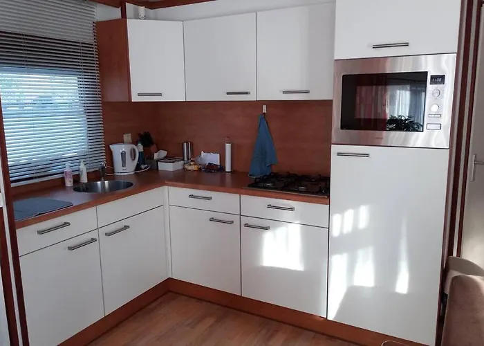 Chalet In Bosrijke Omgeving Op Chaletpark Kempenbos Naast Duc De Brabant Voor 2-3-4-5 Personen 디센